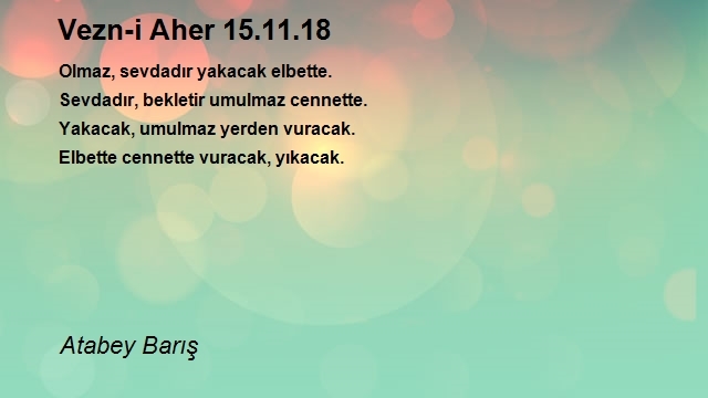Atabey Barış