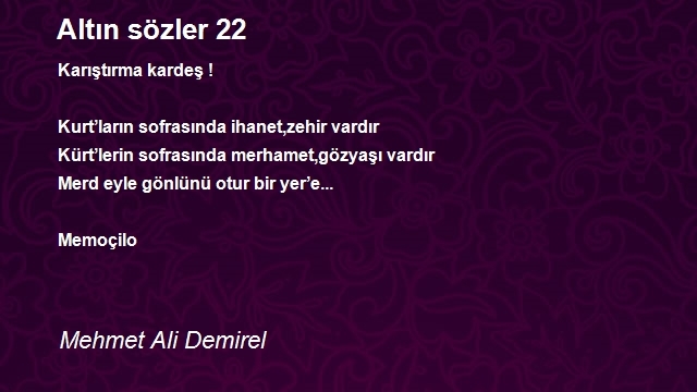 Mehmet Ali Demirel
