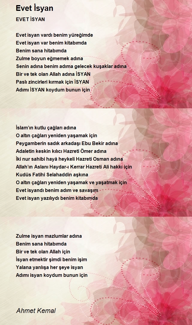 Ahmet Kemal