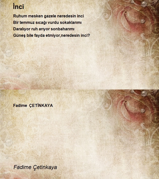 Fadime Çetinkaya