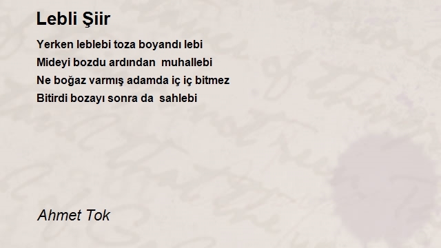 Ahmet Tok