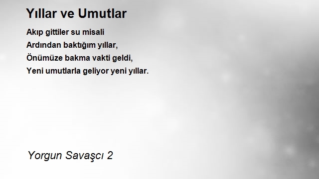Yorgun Savaşcı 2