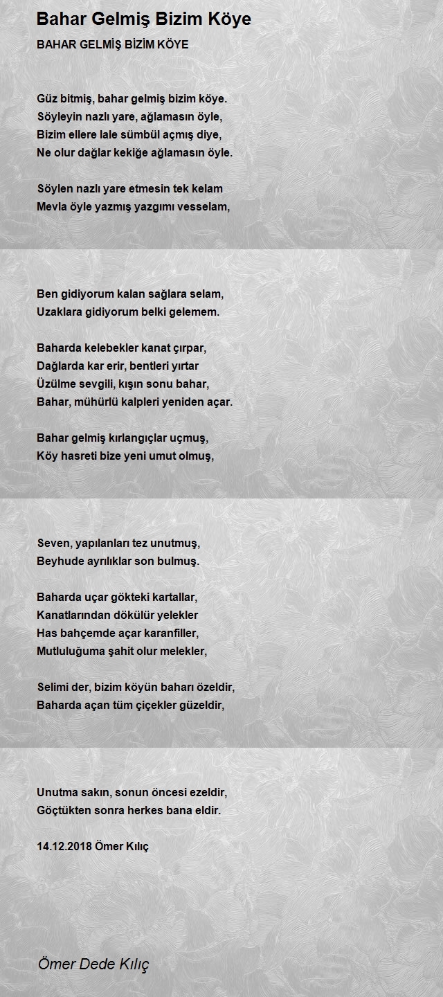Ömer Dede Kılıç