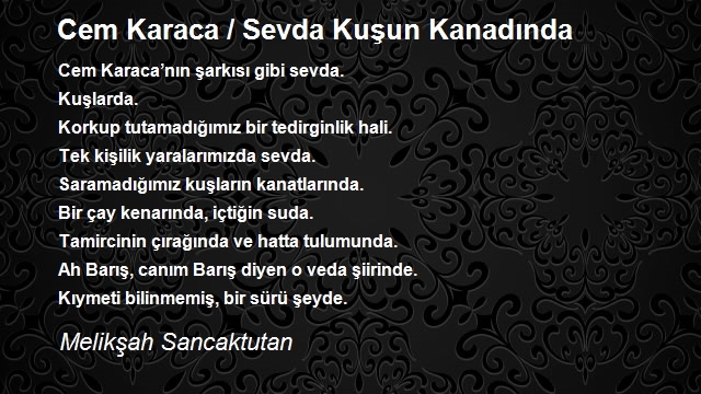 Melikşah Sancaktutan