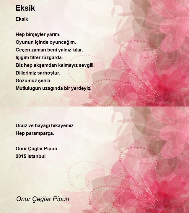 Onur Çağlar Pipun
