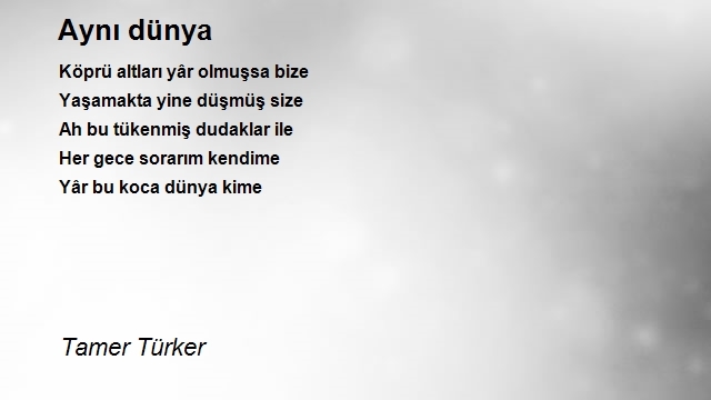 Tamer Türker