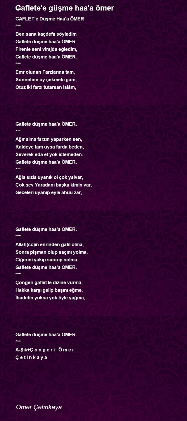 Ömer Çetinkaya
