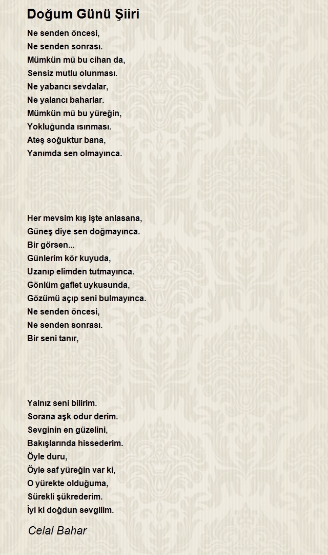 Celal Bahar
