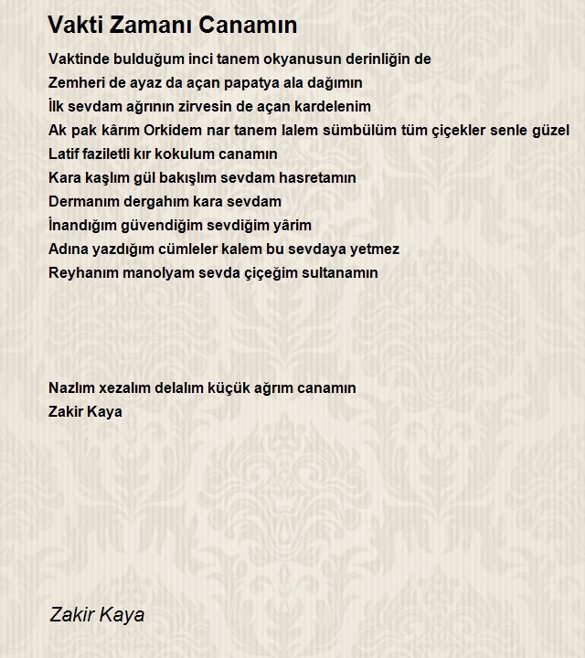 Zakir Kaya