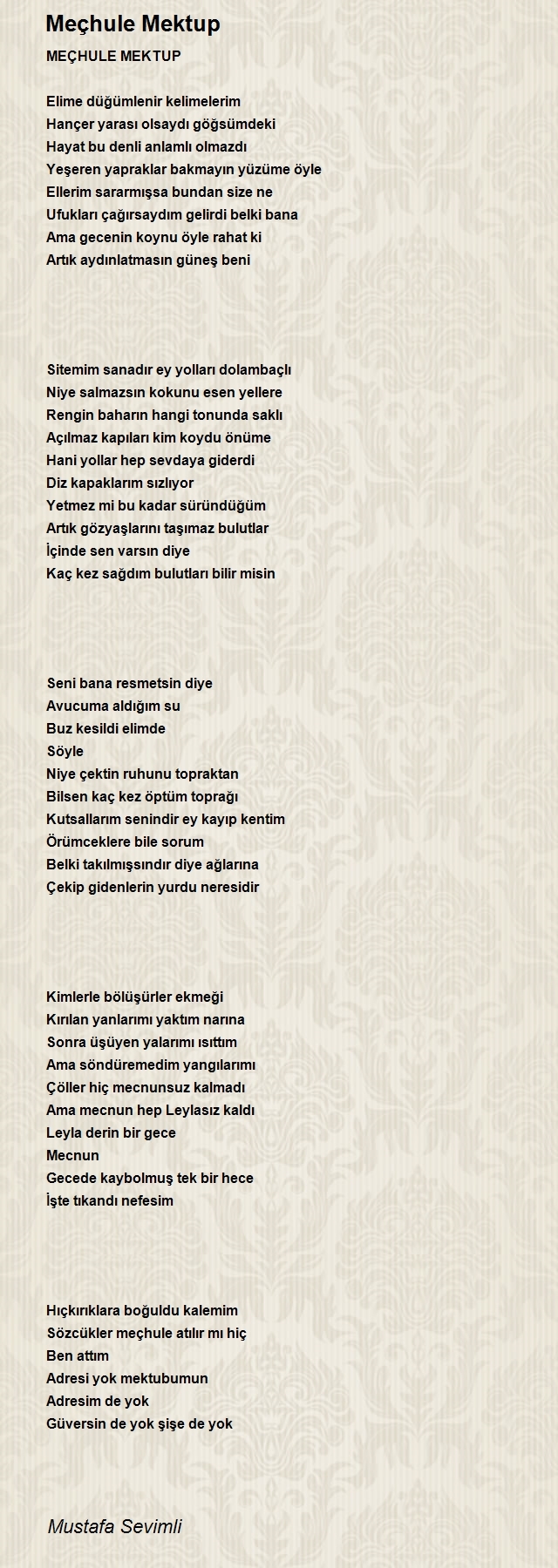 Mustafa Sevimli