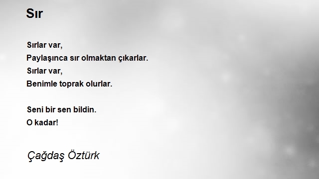 Çağdaş Öztürk