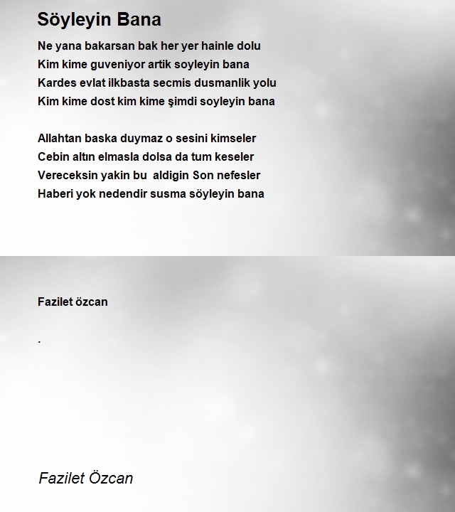 Fazilet Özcan