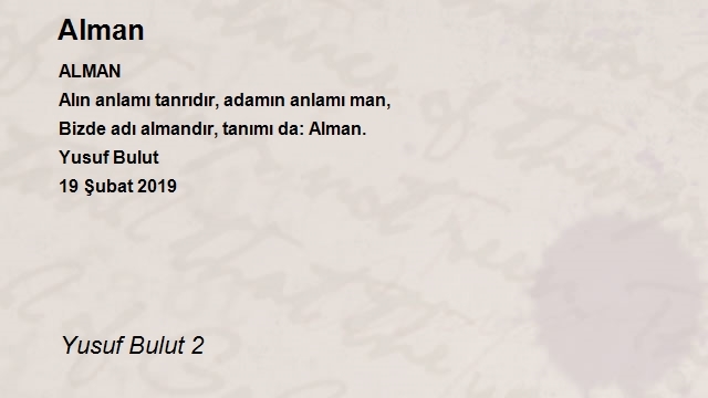 Yusuf Bulut 2