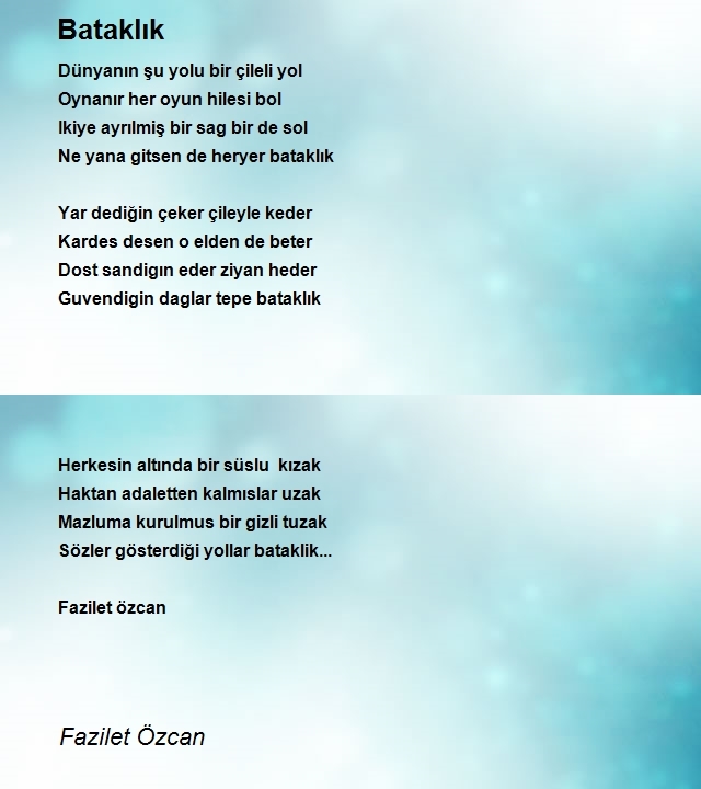Fazilet Özcan
