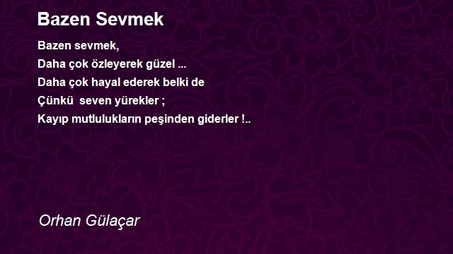 Orhan Gülaçar
