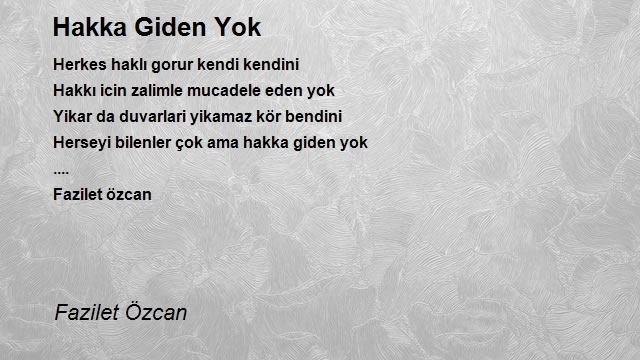 Fazilet Özcan