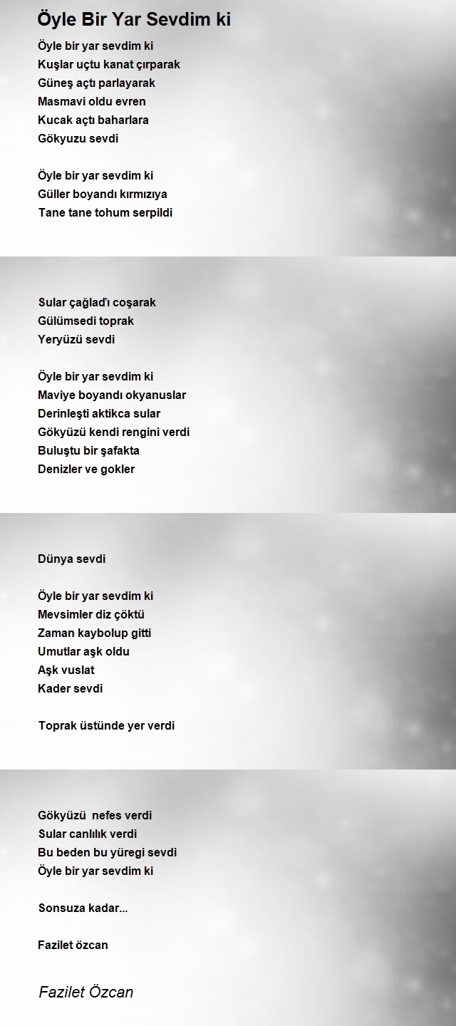Fazilet Özcan
