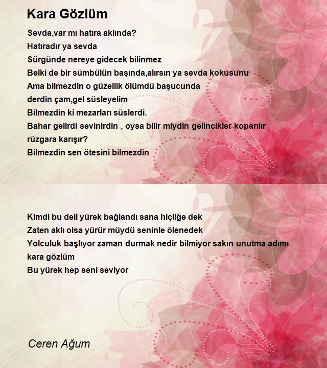 Ceren Ağum