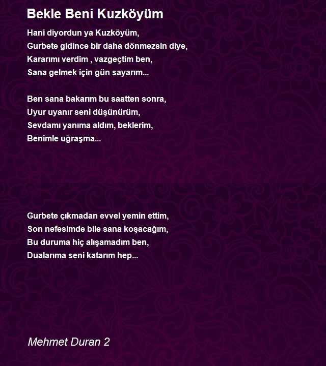 Mehmet Duran 2