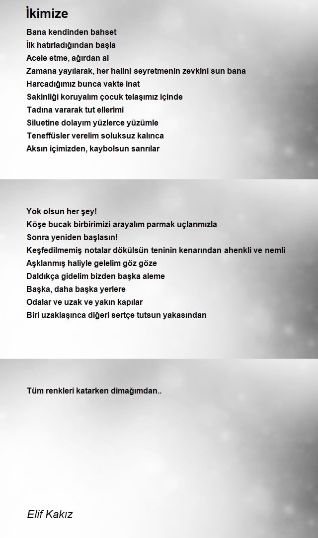 Elif Kakız