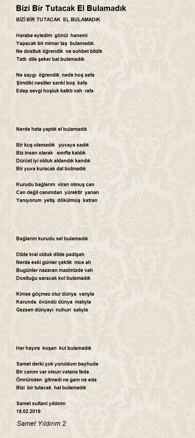 Samet Sultani Yıldırım