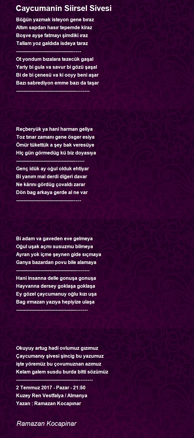 Ramazan Kocapinar