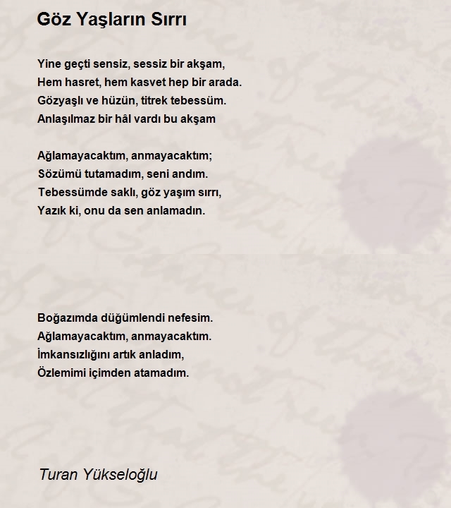 Turan Yükseloğlu