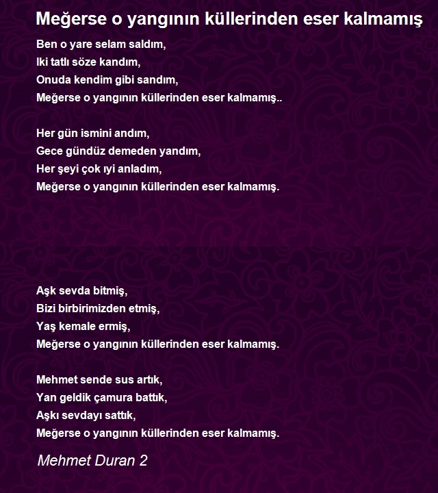 Mehmet Duran 2