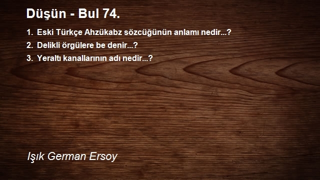 Işık German Ersoy