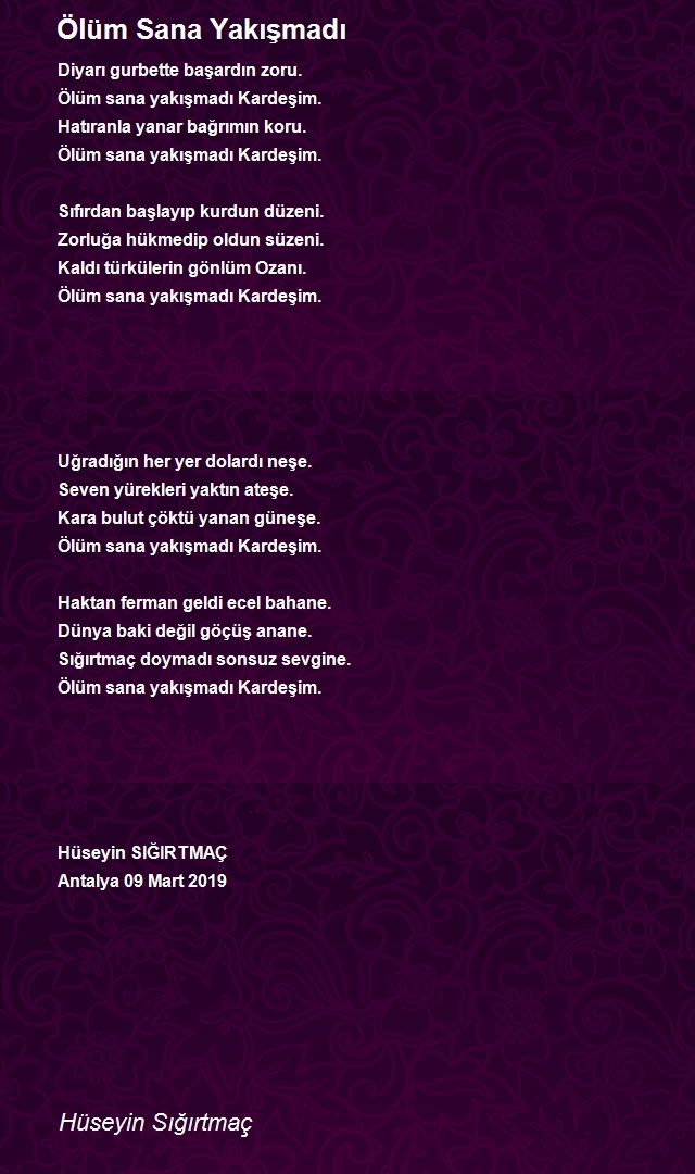 Hüseyin Sığırtmaç