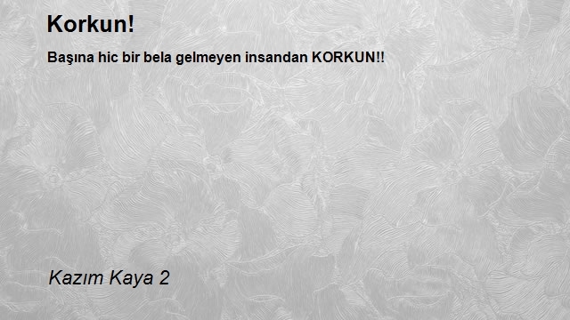 Kazım Kaya 2