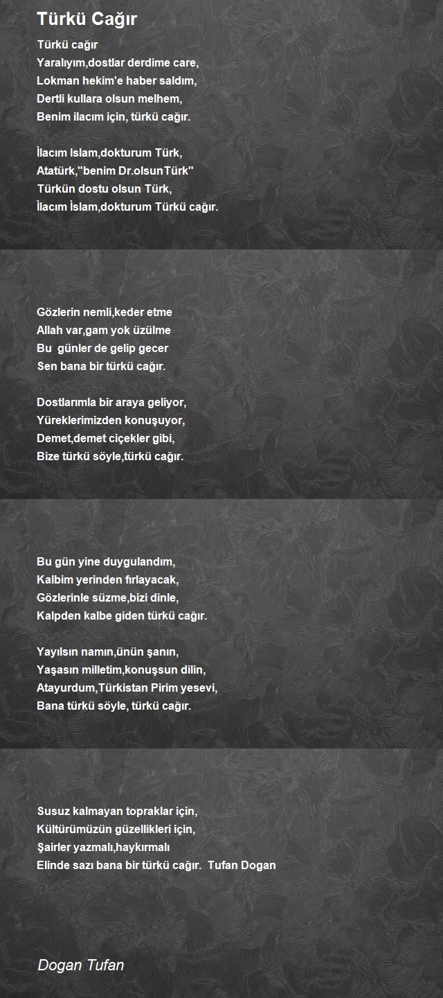 Dogan Tufan