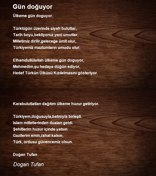 Dogan Tufan