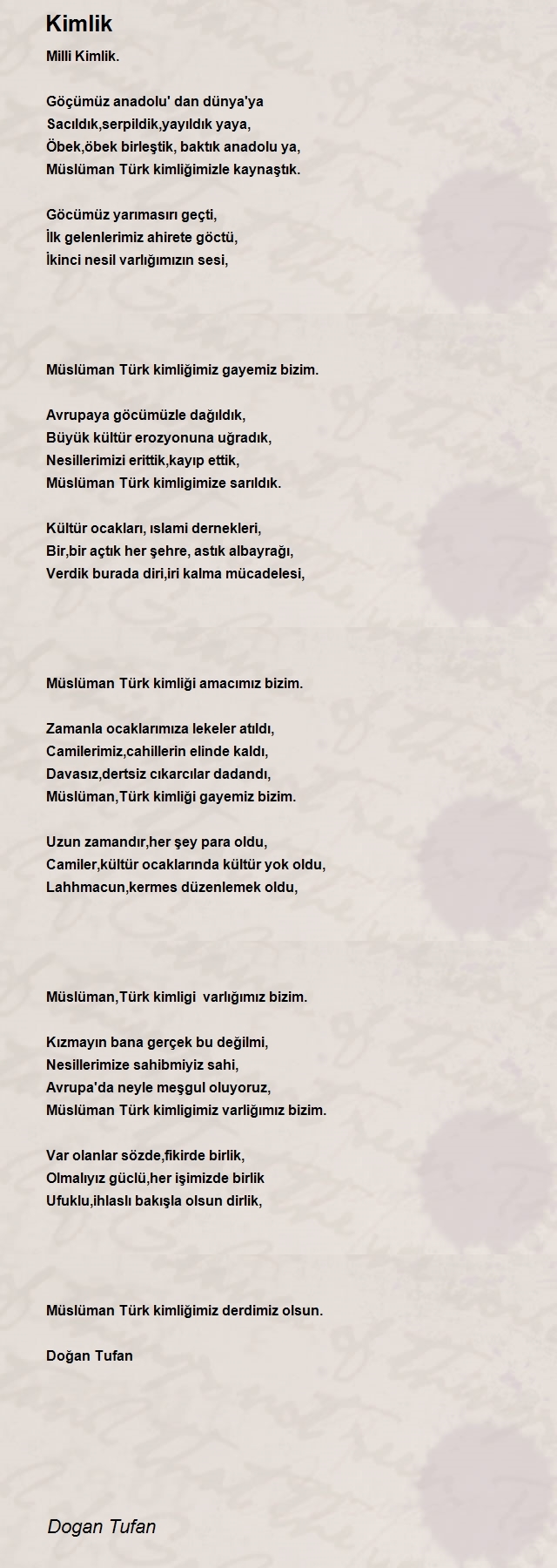 Dogan Tufan