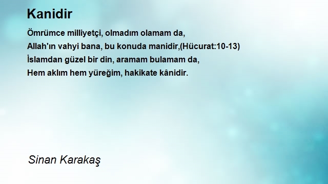Sinan Karakaş