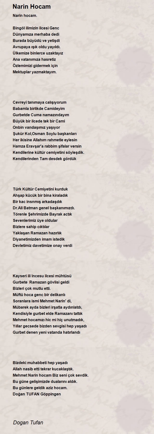 Dogan Tufan