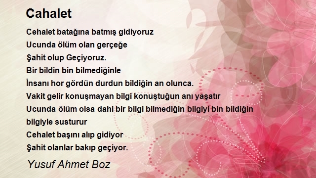 Yusuf Ahmet Boz