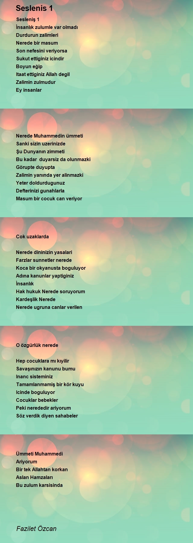 Fazilet Özcan