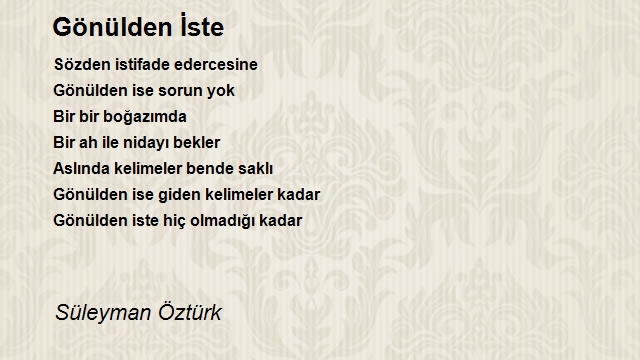 Süleyman Öztürk