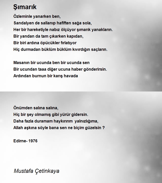 Mustafa Çetinkaya