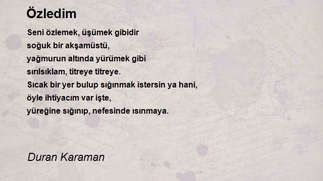 Duran Karaman