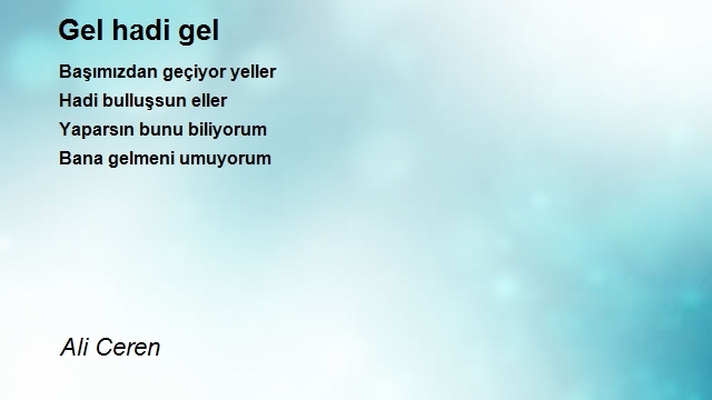Ali Ceren