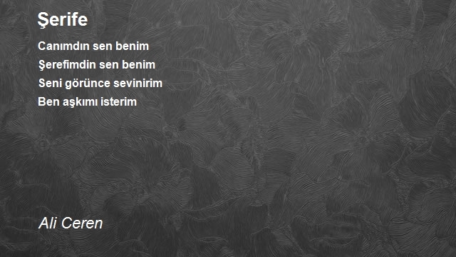 Ali Ceren