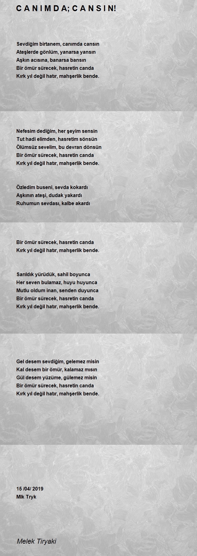 Kalbi Baharım