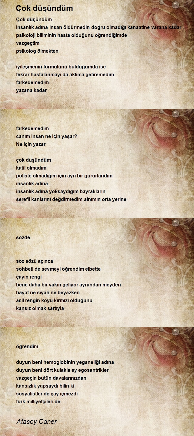 Atasoy Caner