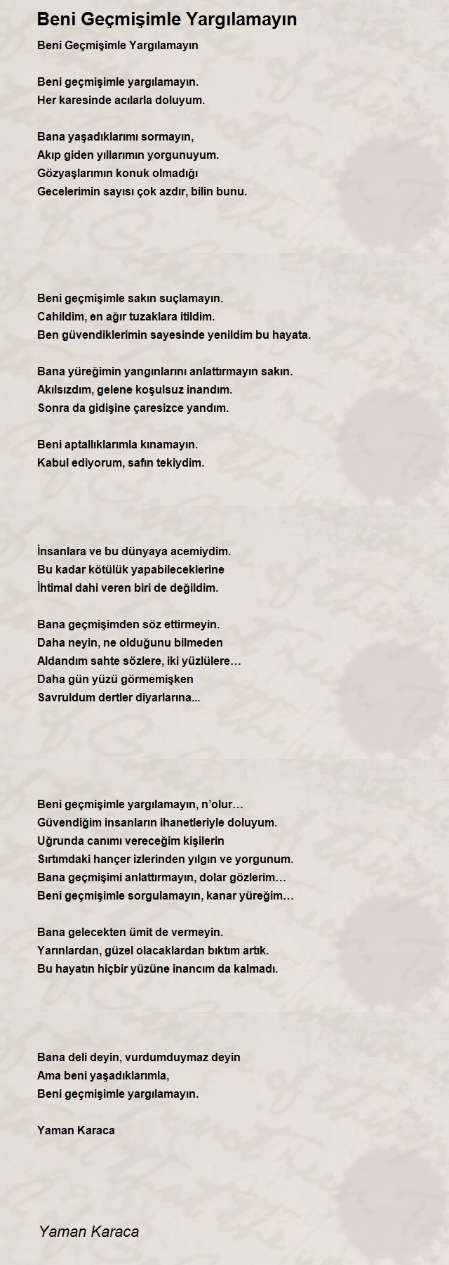 Yaman Karaca