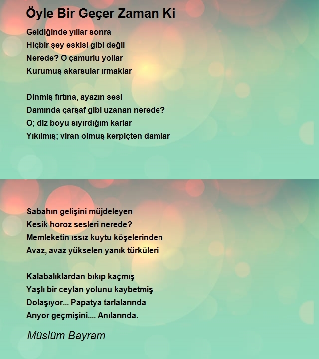 Müslüm Bayram