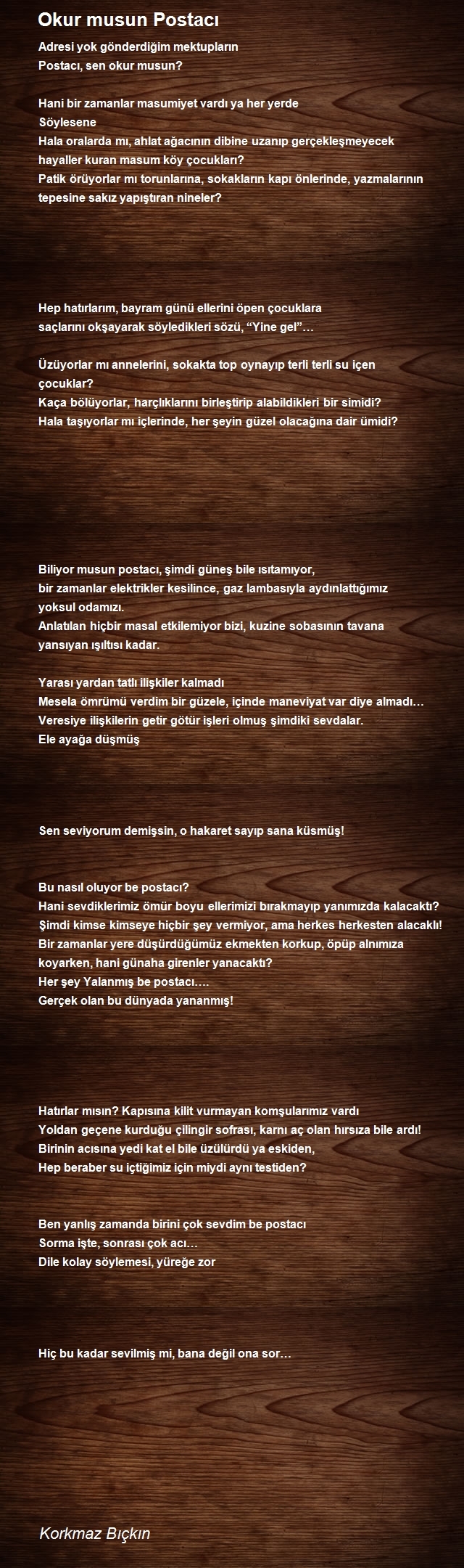 Korkmaz Bıçkın
