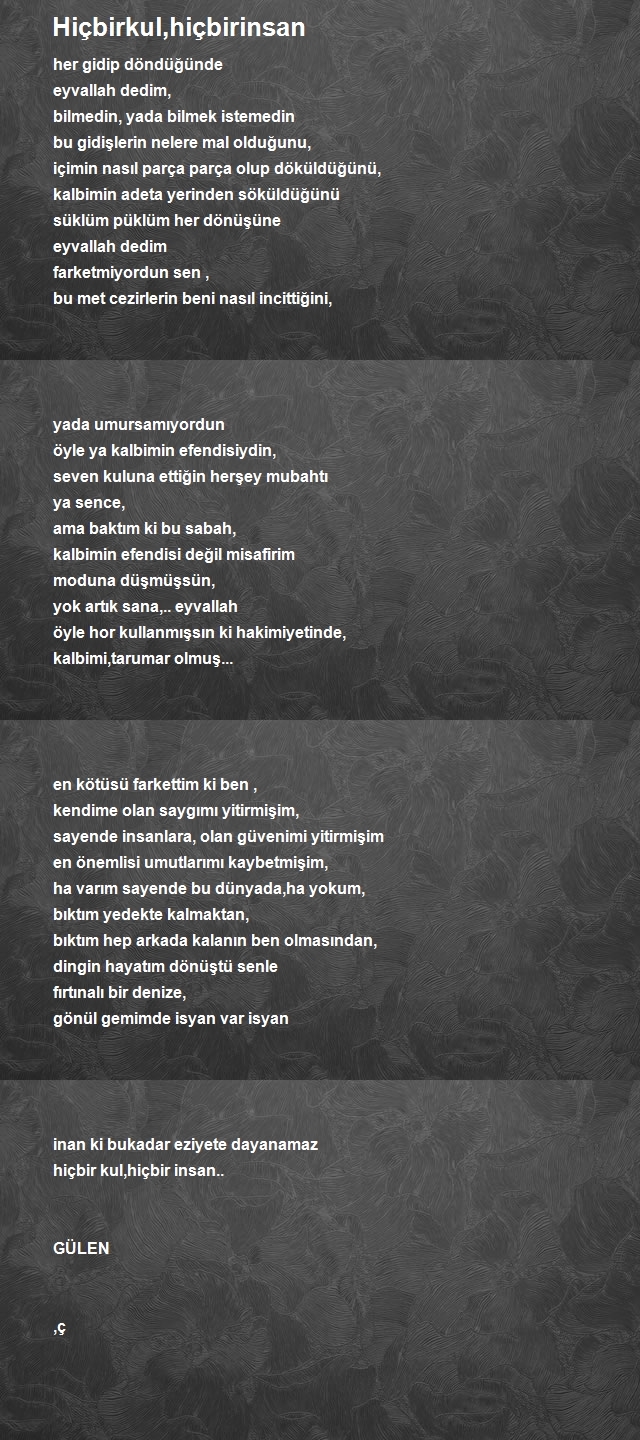 Deli Diyorlar Bana Desinler Değişemem