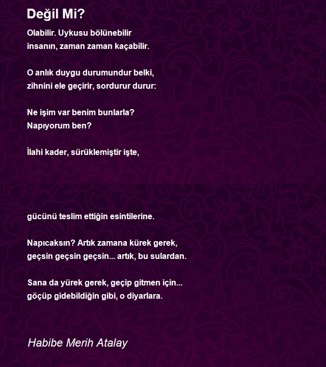 Habibe Merih Atalay